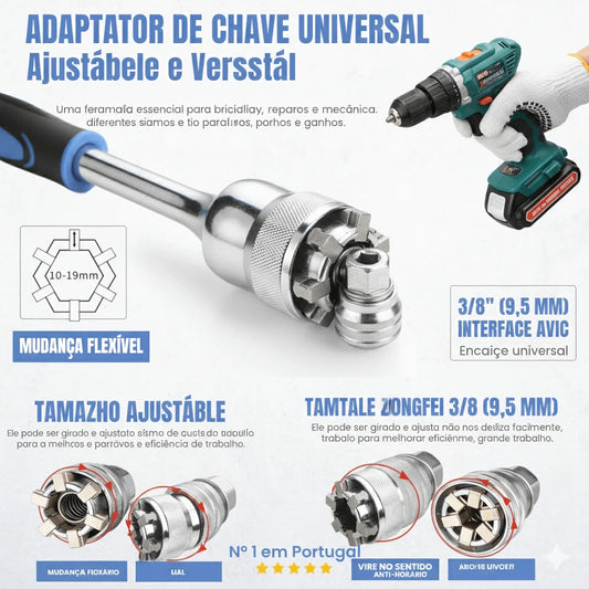 A Chave Universal Que Substitui Mais de 30 Ferramentas